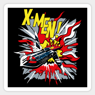 X-Men Pop Art Lichtenstein Magnet